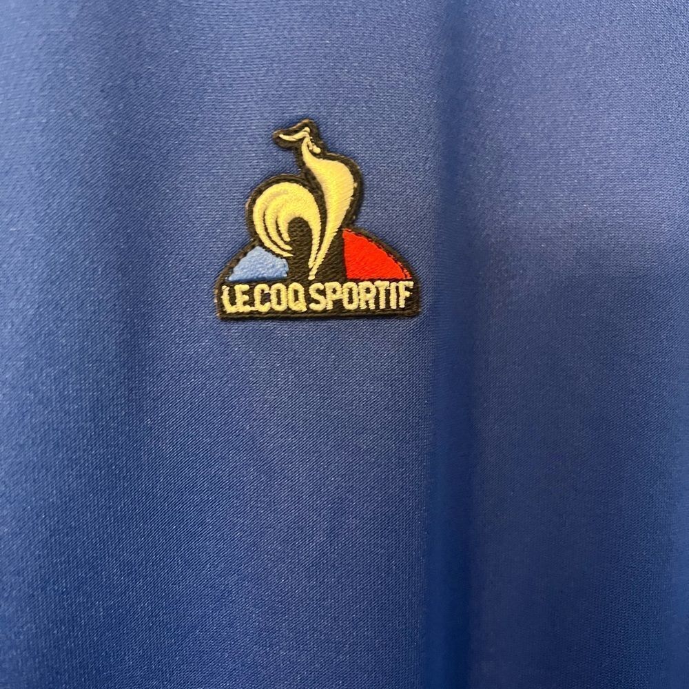 Le Coq Sportif Men's Alpine F1 Blue Racing Alonso Jersey. Size XL. NWT. - Picture 3 of 11